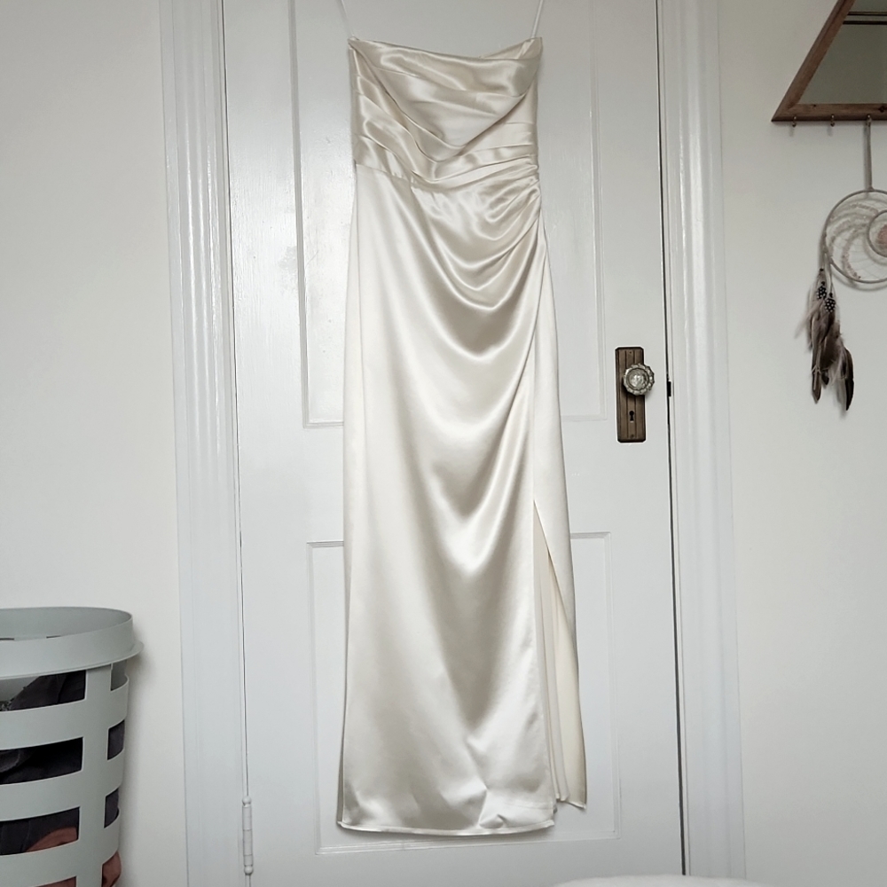 Reformation Barrow Silk Dress Size 0